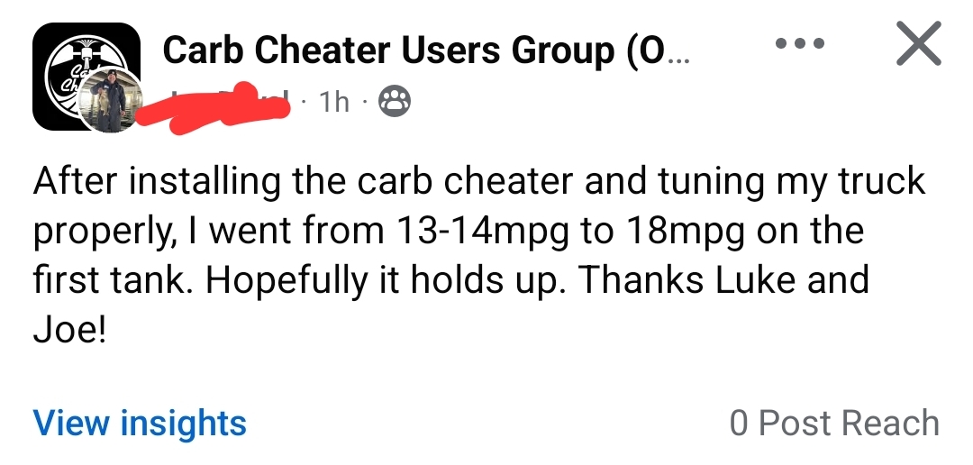 13-14mpg ? 18mpg on the first tank